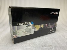 Lexmark C734A1CG Cyan Toner for C734 C736 X734 X736 X738 sealed BRAND NEW picture
