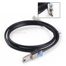 Best quality Mini SFF-8088 to SFF-8088 Mini SAS to SAS Cable 1M External 3.3FT picture