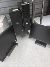 Lote de Computadoras Dell + 2 Monitores HP/DTX – Ideal para Oficina, Negocio picture