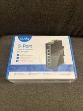 Cudy 5 Port Gigabit PoE Industrial Switch IG1005P DIN Rail 802.3af at picture