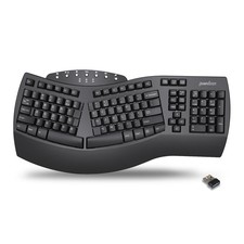 Perixx PERIBOARD-612B Wireless Ergonomic Split Keyboard Bluetooth 2.4G Black picture