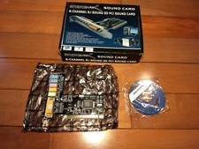Genuine Sabrent 6-Channel PCI Sound Card SBT-SP6C w/Disk (3D Sound, 5.1, Etc) picture