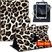 Case for iPad 2025 11 inch - PU Leather Shockproof Stand Cover, Leopard Print 02 picture