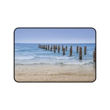 Desk Mat Seascape Ocean View Art Print Original Gift Mouse pad Landscape Waves picture
