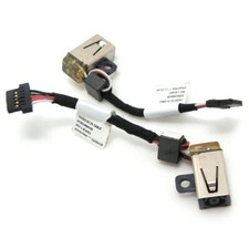 NEW Genuine DC JACK POWER CHARGE PLUG IN PORT CABLE DELL XPS 12 9Q23 9Q33 NVR98 picture