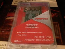 Firewire Host Adapter PCI IEEE 1394 400 Mbps CompUSA BRAND NEW picture