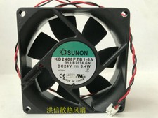 1pcs  SUNON KD2408PTB1-6A DC24V 3.4W 8025 Inverter Cooling Fan 2pin picture