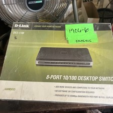 D-Link DES-1108 8-Port 10/100 Desktop External Switch Network Expander 200Mbps picture