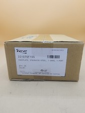 ICC 1 Gang 1 Port Stainless Steel Face Plate IC107SF1SS 2 Pack New picture