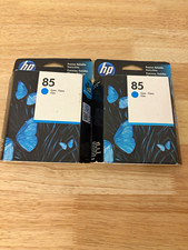 HP 85 Cyan Genuine/Original Inkjet Ink Cartridge 2 Pack C9426A picture