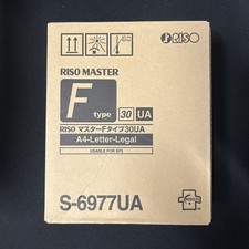 Genuine Risograph Black Thermal Master SF5030/SF5050 Box of 2(S6977UA) picture