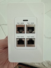 PoE Texas 4-Port in-Wall Gigabit PoE Extender Switch, 802.3bt Plug & Play New picture