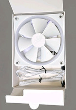 NZXT F120 RGB 120mm White Case Fan 4-Pin PWM picture