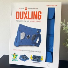 STM Goods Duxling Blue iPad 10th Gen Case Kids Protective Stand Dual Handles NEW picture