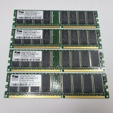 ProMOS 1GB (4x256MB) DDR 400MHz PC3200U Desktop RAM Memory | V826632K24SCTG-D3 | picture