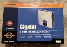 Linksys Instant Gigabit (EG005W) 5-Ports Workgroup Switch Wired picture