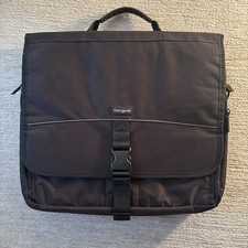 Targus Traditional Messenger Bag 15.6-Inch Laptop Black Missing Shoulder Strap picture