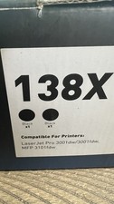 138X Black Toner Cartridge Pro 3101fdw 3101sdw 3001dw Toner,Compatible picture
