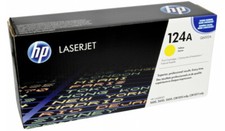 HP Q6002A Yellow Toner Cartridge LaserJet 1600 2600n - New Sealed Box Genuine picture