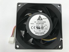 Delta DC BRUSHLESS PFC0812DE 8CM 12V 1.86A 8038 4-wire PWM high wind violent fan picture