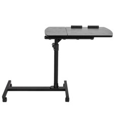 Medical Table Overbed Adjustable Bedside Hospital Rolling Tables With 4 Wheels picture
