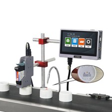 25.4mm Large Font Auto Online Inkjet Printer Coder Date Batch No Conveyor Needed picture