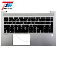 New HP Probook 450 G9 455 G9 Palmrest Upper Case Backlit Keyboard N01933-001 US picture