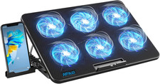 Laptop Cooling Pad, Gaming Laptop Cooler with 6 Quiet Fans, Laptop Fan picture