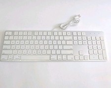 Macally Ultra-Slim premium Keyboard w/Number Keypad for Apple Mac Space Gray EUC picture