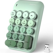 Cute Colorful Wireless Number Pad - 18 Keys, Portable 2.4 GHz with Stable Wir... picture