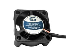 Coolerguys 12vDC Waterproof IP67 Fan (High Speed, 25x10mm) 25x10mm, High Speed picture