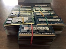 Lot of 89 pcs Mixed Brands 4GB DDR3 PC3L/PC3 Mixed speeds Laptop Ram working picture