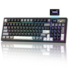 YUNZII IF99 96% Wireless Mechanical Keyboard (Black, Cocoa Cream Switch) picture