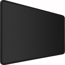 Alfombrilla Gaming Grande 31.5x15.7in Mouse Pad XXL Antideslizante Negra Oficina picture