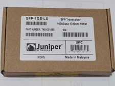 (Lot of 2pcs) New Juniper SFP-1GE-LX SFP 1000Base 1310nm 10KM -  740-031850 picture