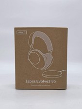 Jabra Evolve3 85 Wireless Bluetooth Headset w/ Wireless Charging Pad New picture