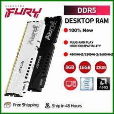 Kingston FURY Beast DDR5 RAM 8GB 16GB 32G 4800 5200 5600 Desktop Memory Gaming picture