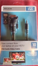 Belkin 10 ft. VGA Audio Video Cable F3S007-10 picture