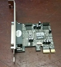 SIIG Cyber 2S1P 3-Port PCIe Serial Parallel Combo Card Adapter JJ-P21211-S1 picture