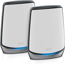 band WiFi 6, 6Gbps, Router + Satellite RBK852 - Orbi 850 Series Tri picture