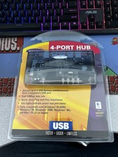 Belkin 4-Port Hub, 4 USB Devices From Computer Port - Fast 12Mbps Light Up picture