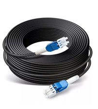 100ft/30m OD-5mm Industrial TPU OS2 LC to LC Outdoor Armored Fiber Optic Ga0 picture