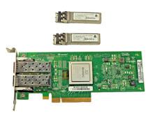 Dell VX60F QLogic QLE2562 8GB Dual Port HBA PCI-E Low Profile w/2*SFP picture