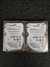 Lot of 2 Seagate 9HH13C-500 ST9160314AS 160GB 5.4K RPM 8MB 3 Gb/s SATA 2.5