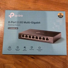TP-Link - 8-Port 2.5G Multi-Gigabit Desktop Switch - Black picture