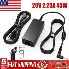 For Lenovo Chromebook N22 N23 N42 AC Power Adapter Charger 45W ADLX45NCC3A 4.0mm picture