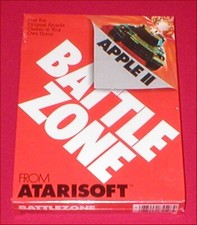 Battle Zone for the Apple II II+ IIe IIc IIgs Computer NEW SEALED picture