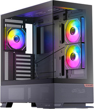 Aqua 6 Infinity, ATX PC Case, 3 × 120Mm Infinity ARGB PWM Fans Pre-Installed, 36 picture