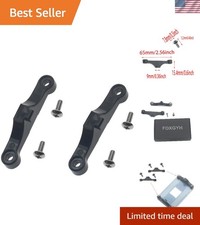 Black CPU Cooler Fan Bracket Kit - 4 Pieces Compatible with AM4/AM5 Motherboards picture