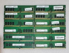 Lot of 12- DDR4 8GB PC4/2400T/2666V Desktop PC RAM Memory- Mixed Brands picture